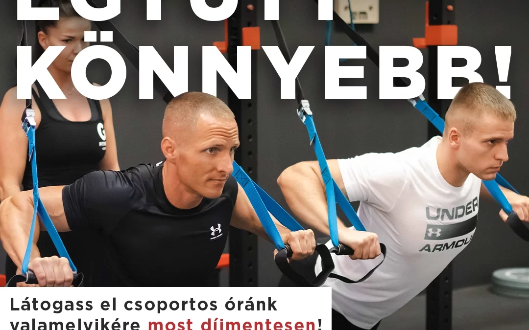 Együtt könnyebb – kedvezményes csoportos óra ajánlatok a G1 Fitnessben!